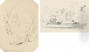 Rocks On The Wharfe by John Ruskin