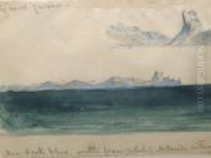 View Of A Mountainous Coast From The Sea View Of A Mountainous Coast From The Sea
