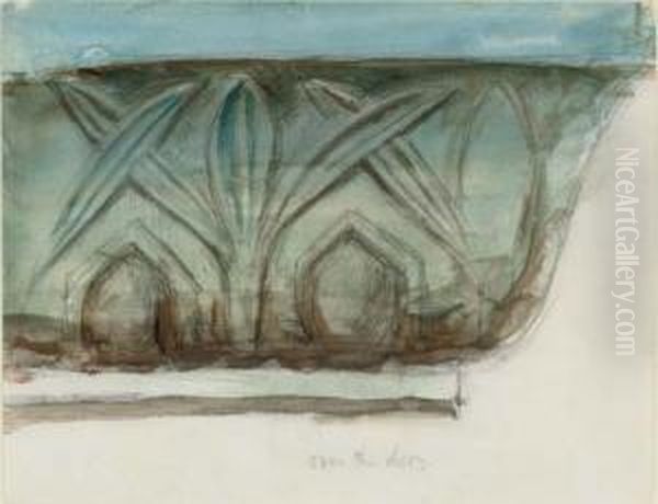 Study Of An Architrave - view 1