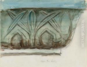Study Of An Architrave by John Ruskin