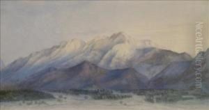 Alpine Scene, Switzerland by John Ruskin
