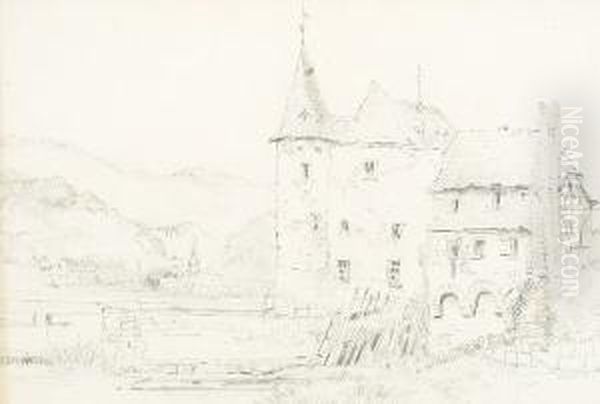 Study Of A Chateau - view 1
