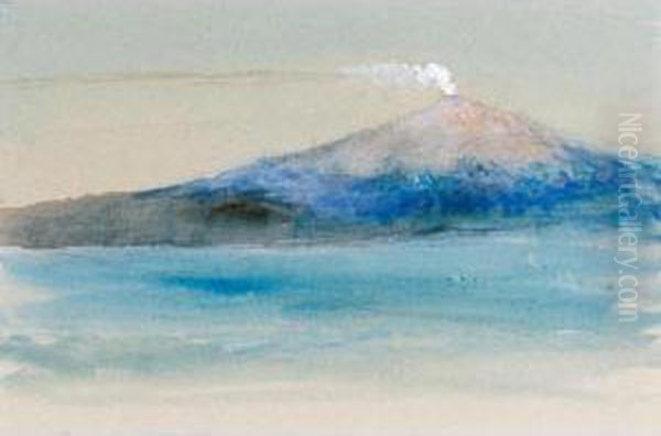 Mount Etna From Taormina - view 1