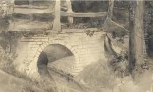 A Footbridge, Wallington Hall