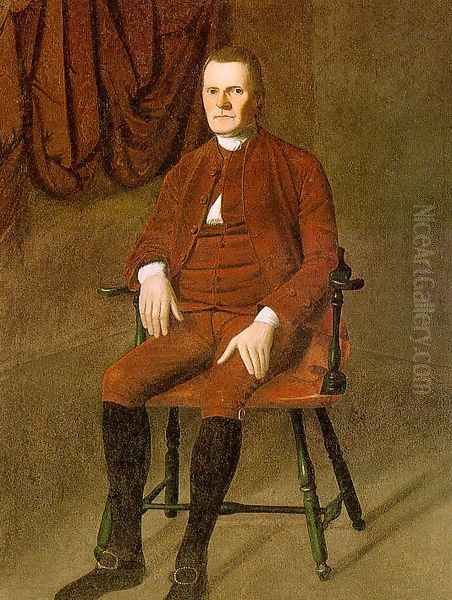 Portrait of Roger Sherman 1775 by Ralph Earl