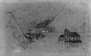 A Valley In The Alps by John Ruskin
