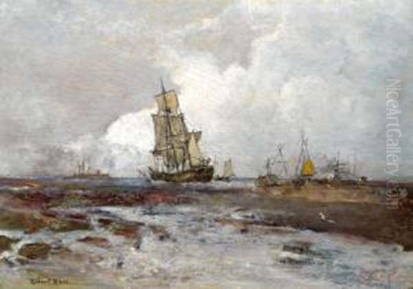 Segelboote In Strandnahe - view 1