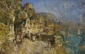 An Der Kuste Von Amalfi.