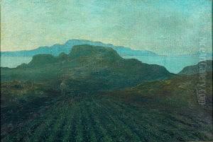 Potatoe Picker, Donegal by George Horne Russell