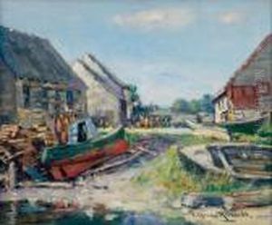 Fish Houses, Grand Manan by George Horne Russell