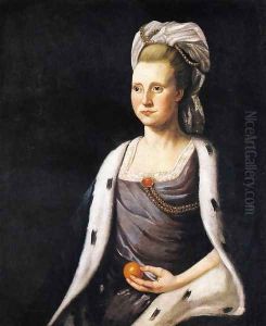 Mrs. Henry Daggett (Elizabeth Prescott) by Ralph Earl