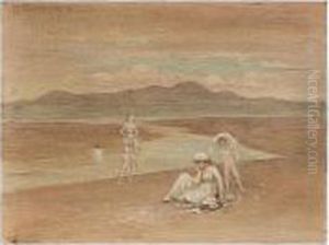 Bathers At Dusk