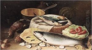 Still Life With Salmon, Trout And Grouse
