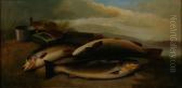 Painting Of Fish - view 1