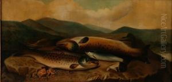 Painting Of Fish - view 1