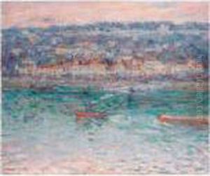 Remorqueur Sur La Seine by John Peter Russell