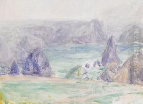 Fog, Belle Ile - view 1