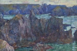 Entrance To A Fjord, Belle-ile by John Peter Russell