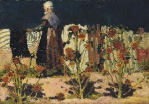 Paysanne Aux Tournesols