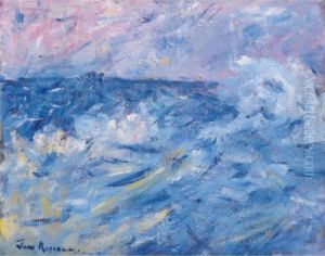 Stormy Sky And Sea, Belle-ile, Off Brittany by John Peter Russell