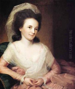 Mrs. John Johnston (Martha Spear) by Ralph Earl