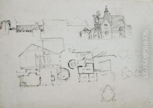 Plans, Belle-ile (plans For The Chateau Anglais At Belle-ile) - view 1