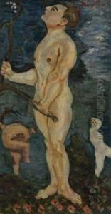 The Bathers by Morgan Russell