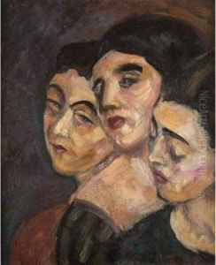 Three Figures by Morgan Russell