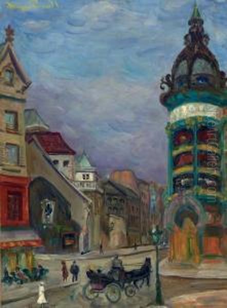 Paris Street Scene - view 1