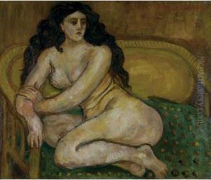 Seated Female Nude