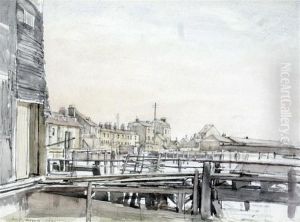 Old Shoreham Harbour by Walter Westley Russell