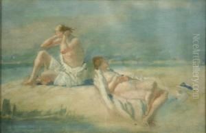 Sur La Plage by Walter Westley Russell