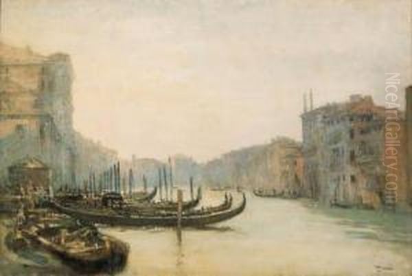 The Grand Canal, Evening - view 1
