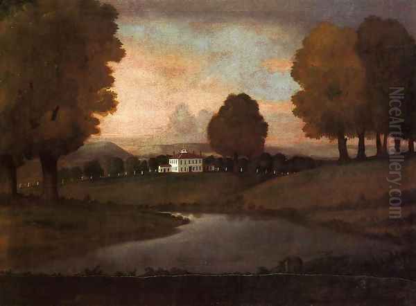 Landscape of the Ruggles Homestead - view 1