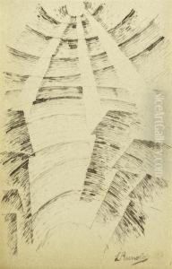 Solidita Nella Nebbia by Luigi Russolo