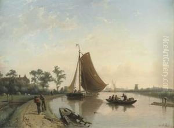 Along The River In Summer - view 1