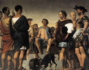 Lycurgus Demonstrates the Benefits of Education 1660-62 by Caesar Van Everdingen