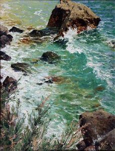 Brzeg Skalisty I Skala Ii by Ferdynand Ruszczyc