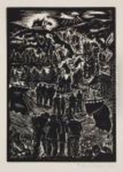 Prozession.1942 - view 1