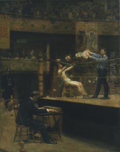 Between Rounds by Thomas Cowperthwait Eakins