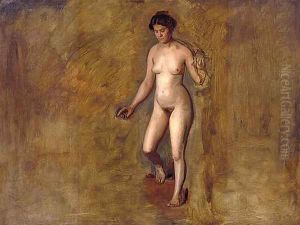William Rush's Model by Thomas Cowperthwait Eakins