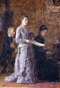 The Pathetic Song 1881 by Thomas Cowperthwait Eakins
