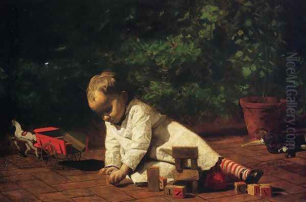 Baby at Play 1876 - view 1