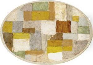 Yellow, Mustard, Two Blacks by Anne Ryan