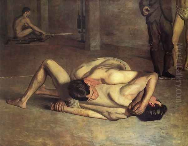 The Wrestlers - view 1