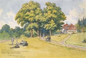 Sonniger Tag Inwildbad-burgbernheim by Tadeusz Rybkovski