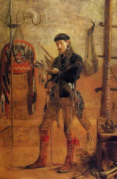 Portrait of Frank Hamilton Cushing - view 1