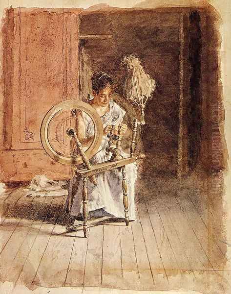 Spinning, 1881 - view 1