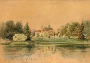 Palac Rodziny Klobassow W Skolyszynie, 1894 R. Palac Rodziny Klobassow W Skolyszynie, 1894 R.