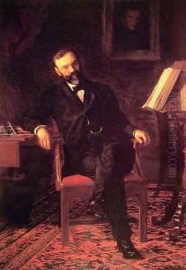 Dr John H. Brinton by Thomas Cowperthwait Eakins